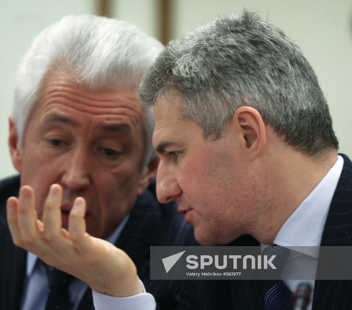 Vladimir Vasiliev and Artur Parfenchikov
