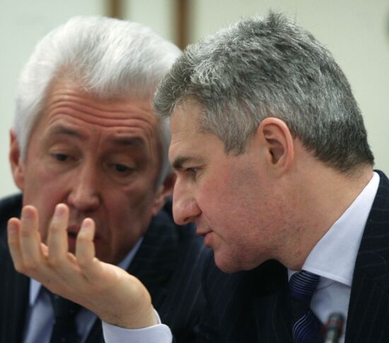 Vladimir Vasiliev and Artur Parfenchikov