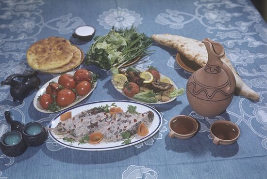 Dishes of Georgian cuisine