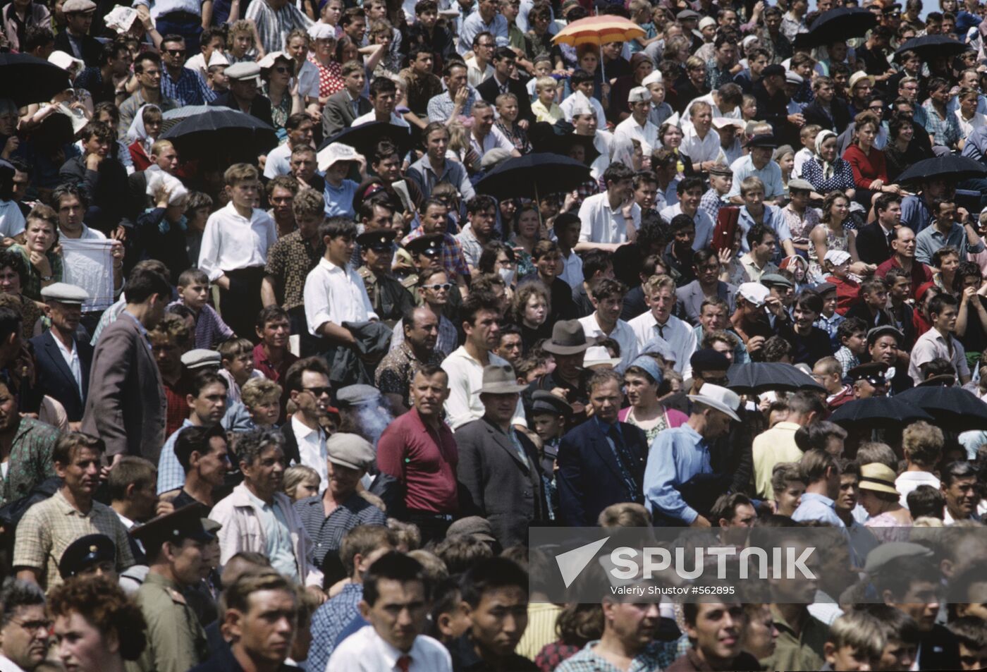 Stadium spectators