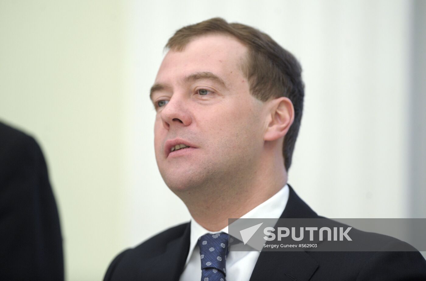 Dmitry Medvedev meets with Bharrat Jagdeo