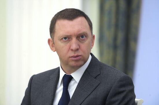 Head of Russian Aluminum Oleg Deripaska