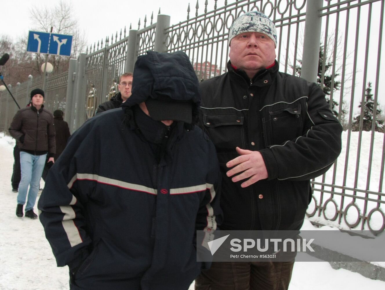 Police major Denis Yevsyukov's father Viktor