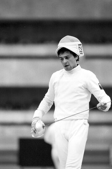 Olympics-80 fencing medalist Mikhail Burtsev