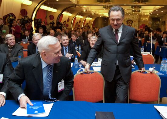 Vyacheslav Koloskov and Vitaly Mutko