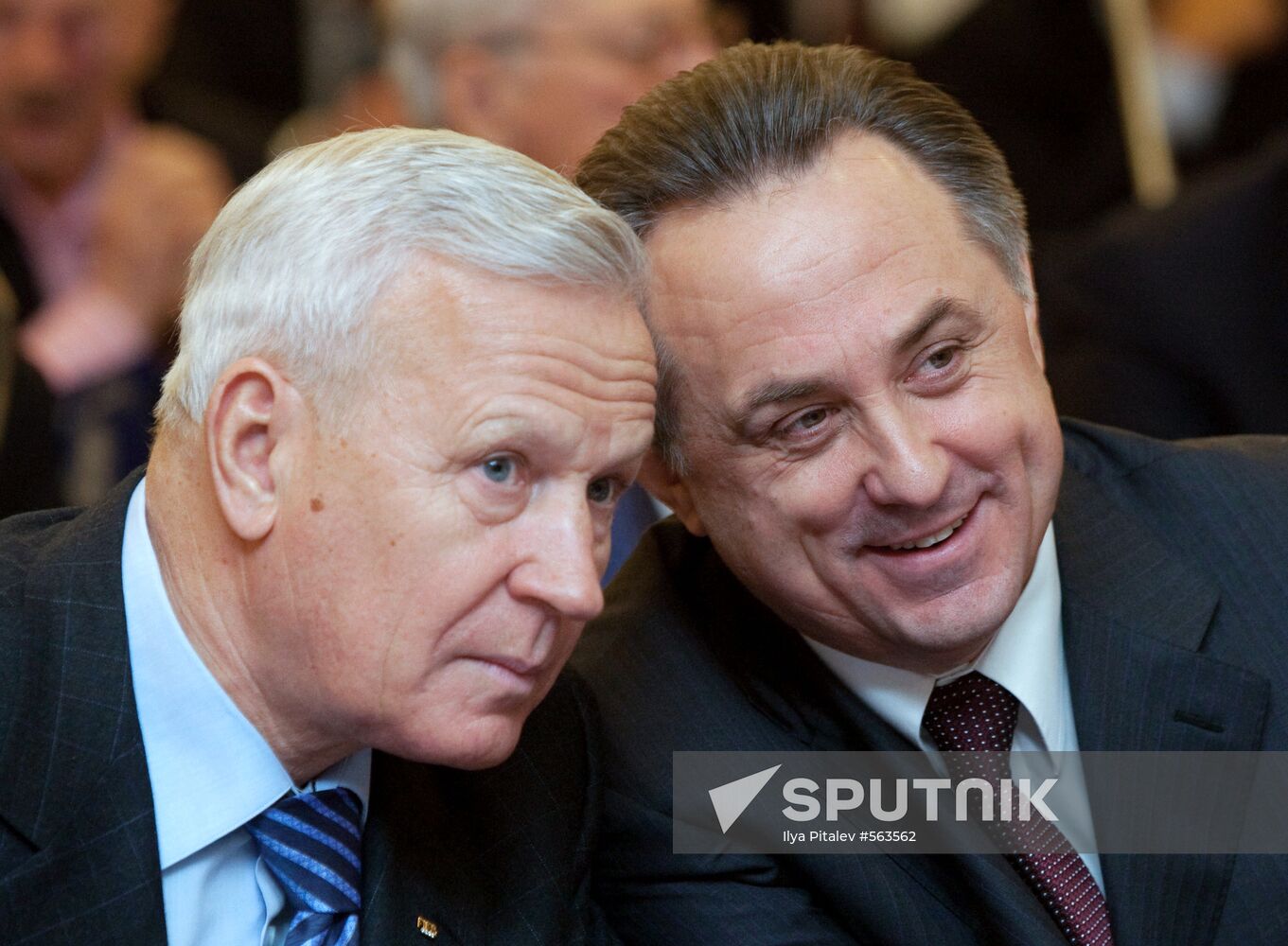 Vyacheslav Koloskov and Vitaly Mutko