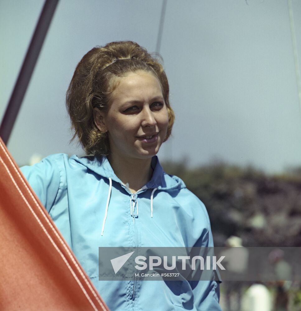 Two times Olympic champion Yelena Novikova