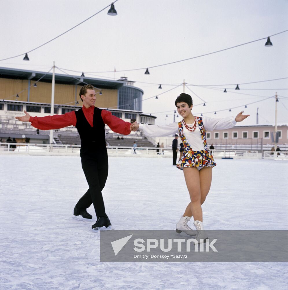 Irina Rodnina and Alexei Ulanov