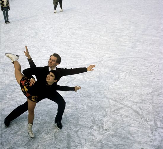 Irina Rodnina and Alexei Ulanov