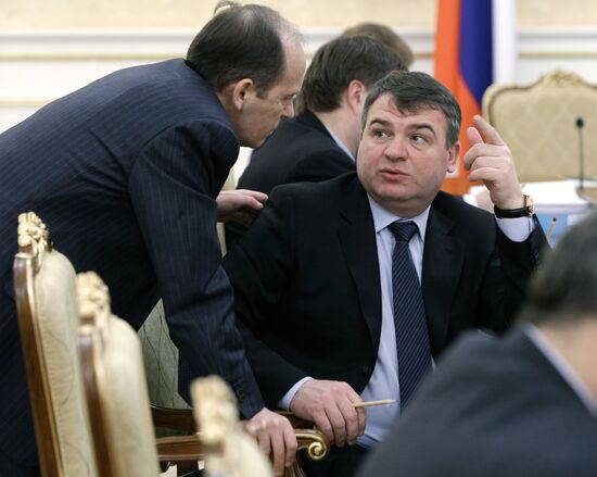 Alexander Bortnikov and Anatoly Serdyukov