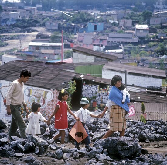 Working class area of the city