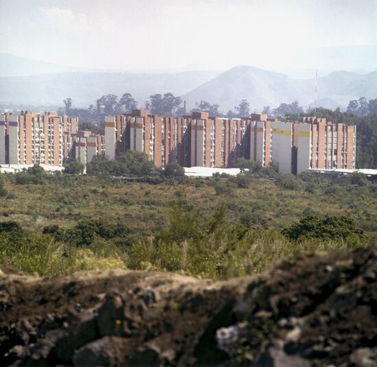 General view of Olympic village