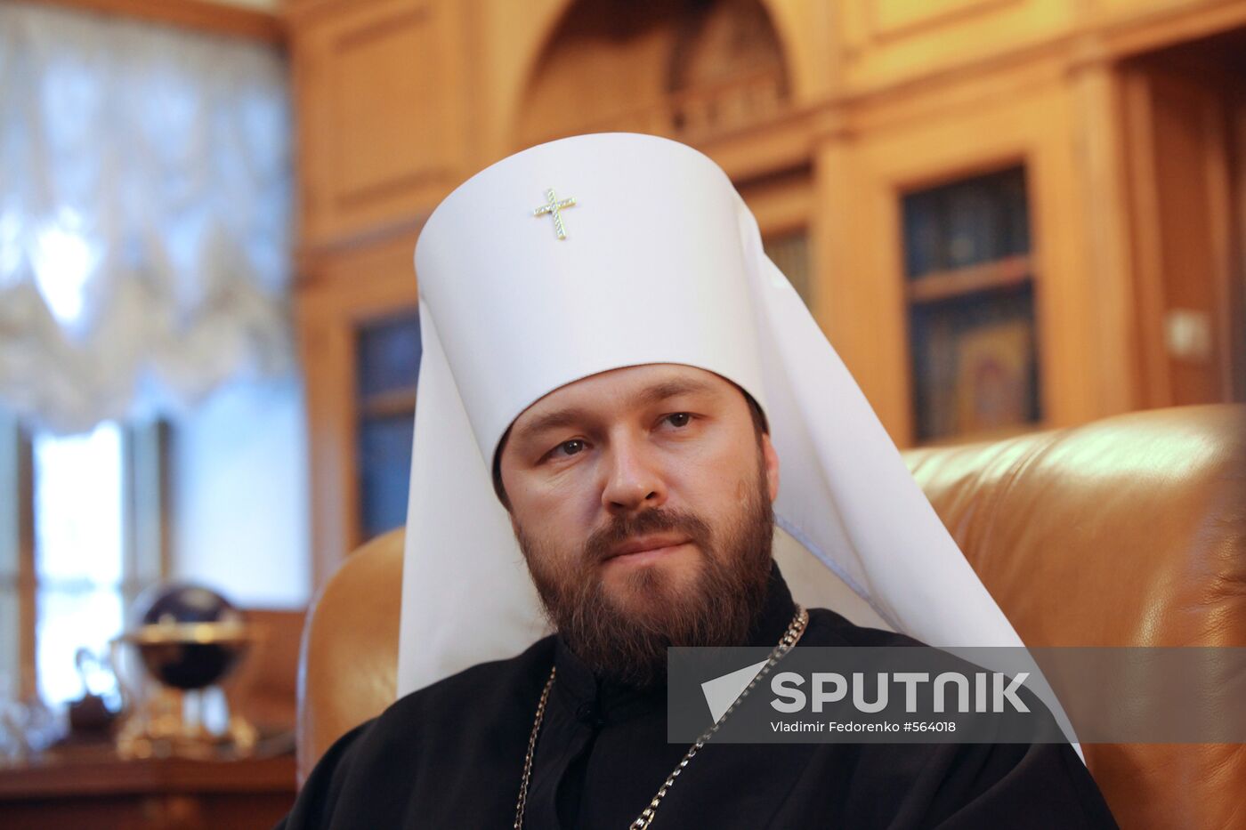 Archbishop Ilarion of Volokolamsk gives interview to RIA Novosti