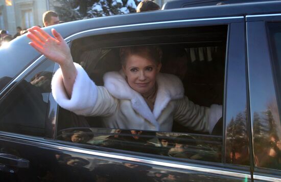 Yulia Tymoshenko visits Ivano-Frankivsk Region