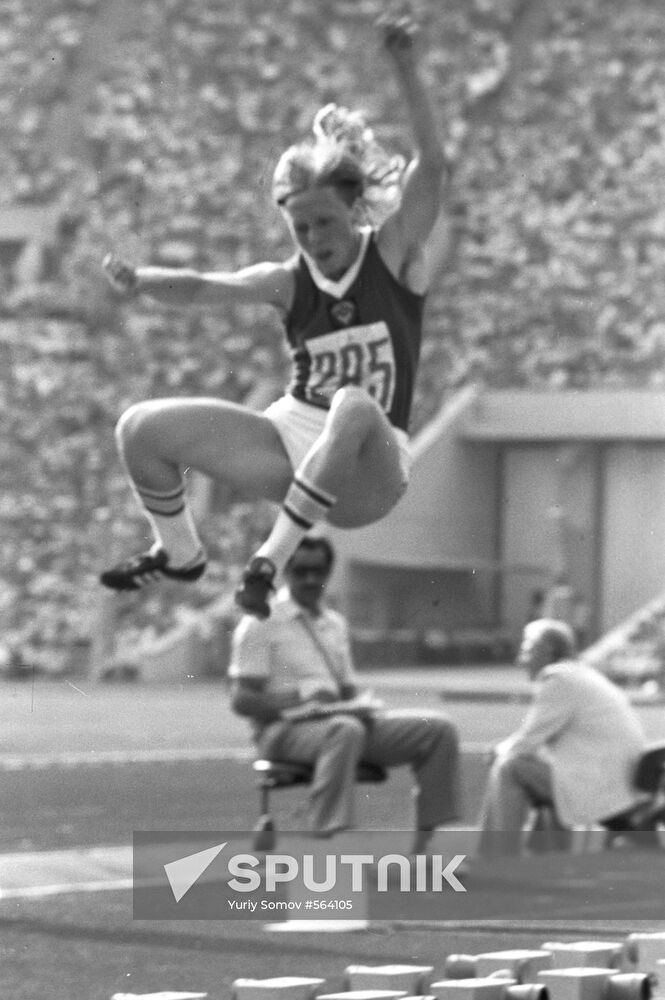 1980 Olympic Silver Medal Holder Olga Rukavishnikova