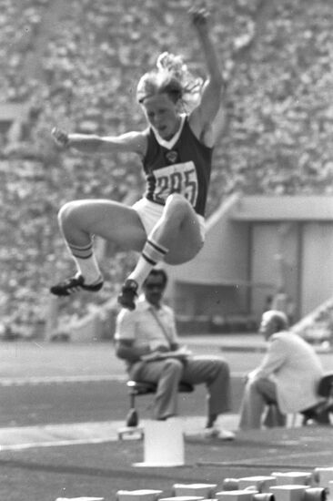 1980 Olympic Silver Medal Holder Olga Rukavishnikova