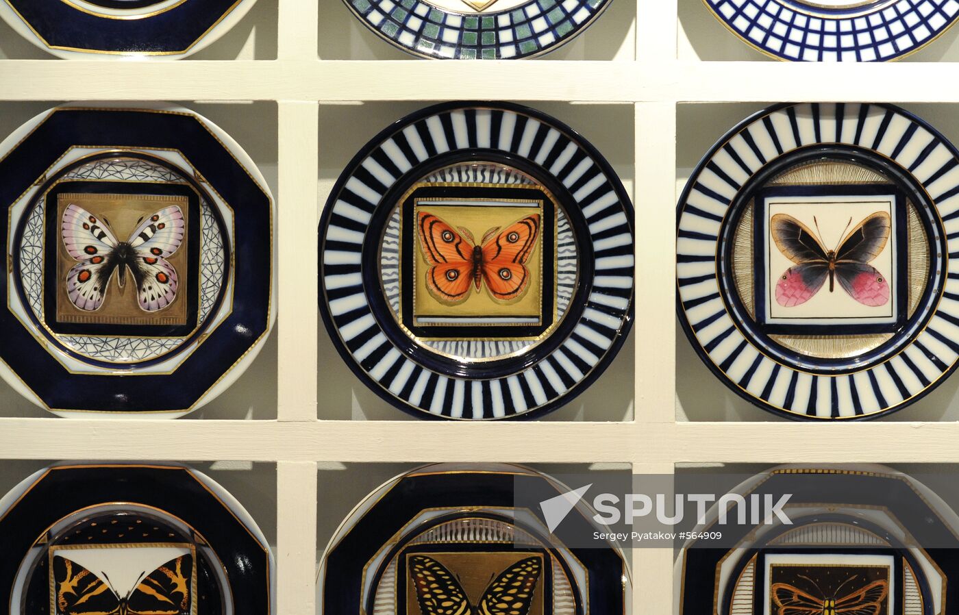 "Collection. Butterflies" composition
