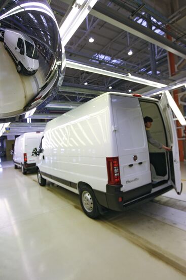 Sollers-Yelabuga works puts out Fiat Ducato automobiles