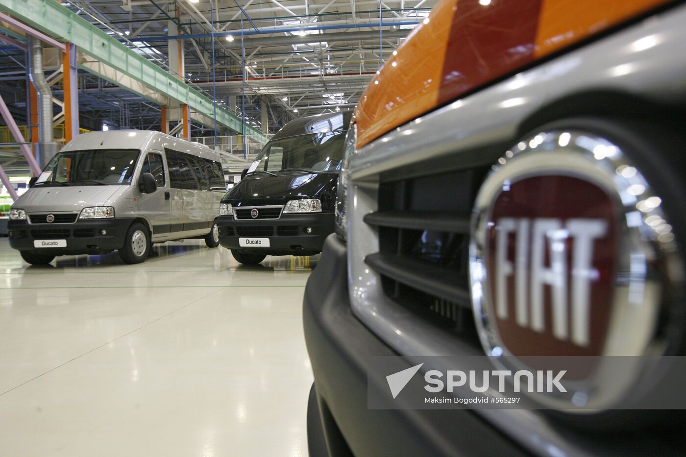 Sollers-Yelabuga works puts out Fiat Ducato automobiles