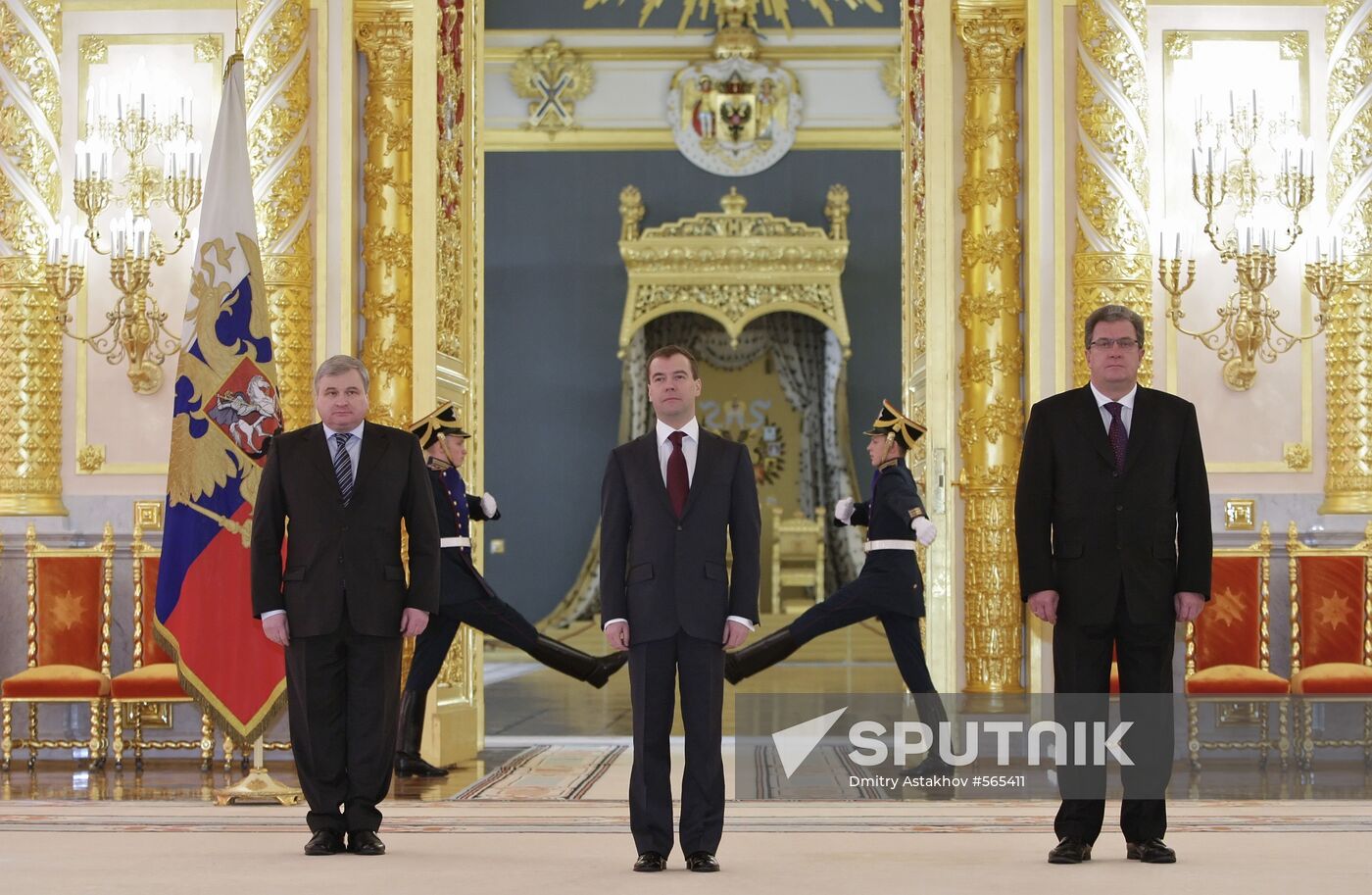 New Ambassadors present credentials to Dmitry Medvedev