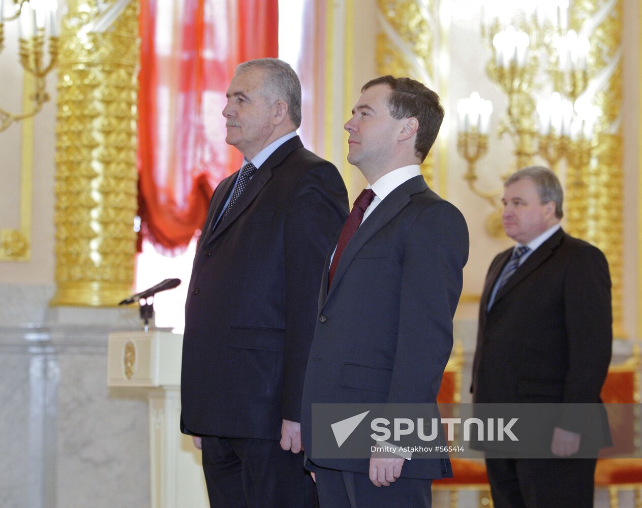 New Ambassadors present credentials to Dmitry Medvedev