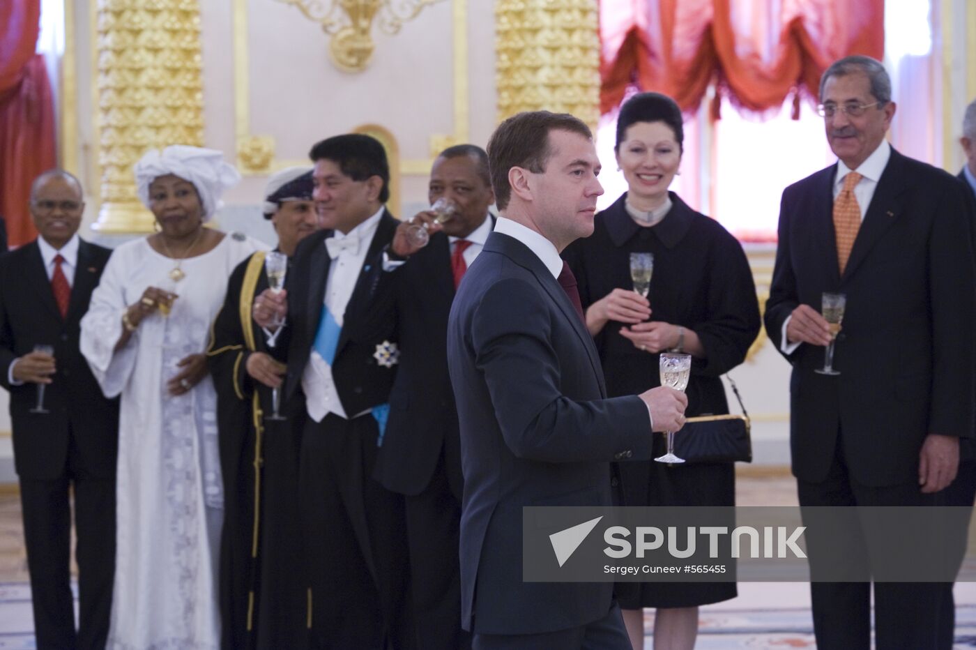 New Ambassadors present credentials to Dmitry Medvedev