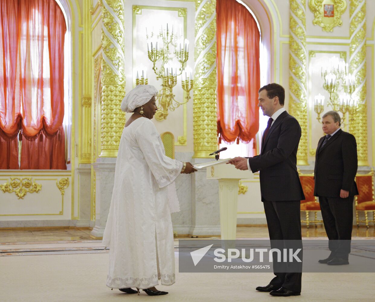 New Ambassadors present credentials to Dmitry Medvedev