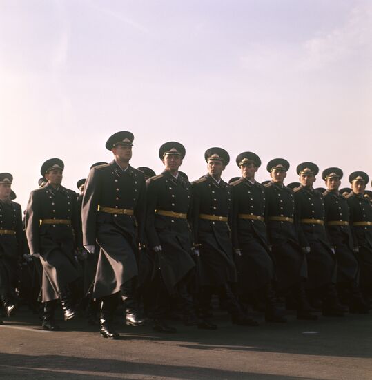 50th anniversary of Soviet Power celebrated in Moscow