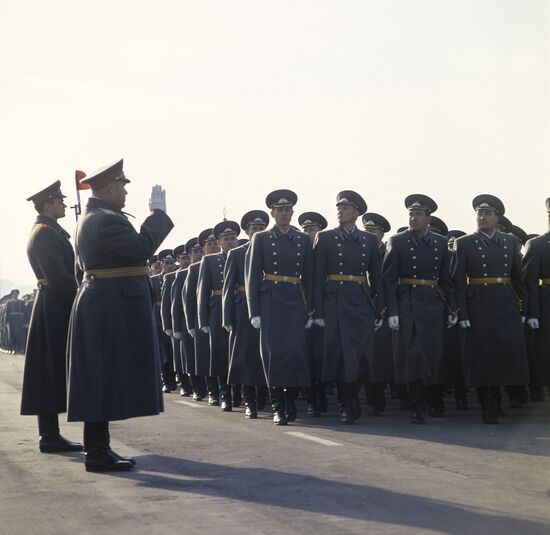 50th anniversary of Soviet Power celebrated in Moscow