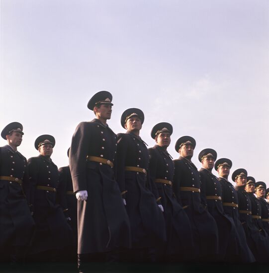 50th anniversary of Soviet Power celebrated in Moscow