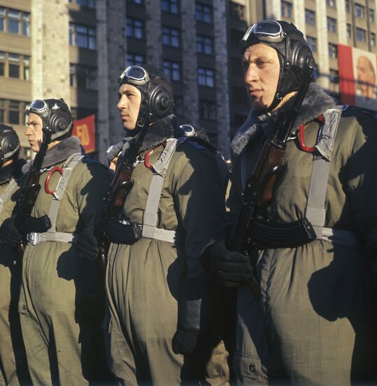 50th anniversary of Soviet Power celebrated in Moscow