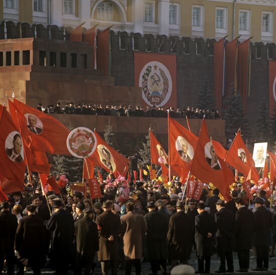 November 7 demonstration of working people