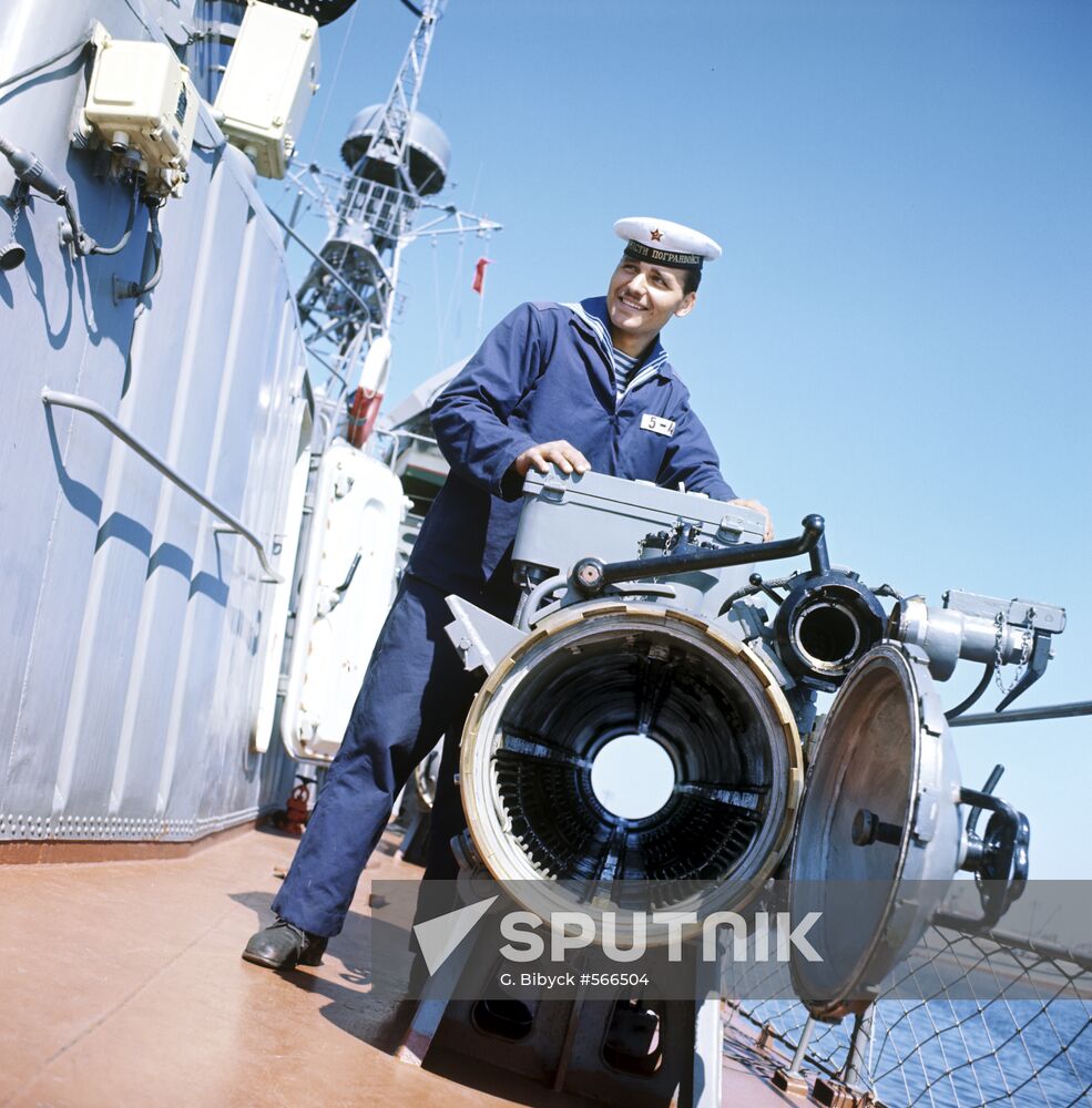 Seaman Pyotr Gomenyuk