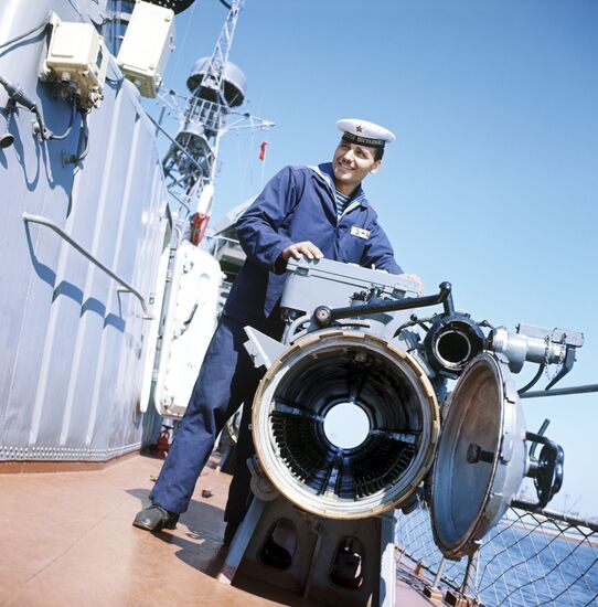 Seaman Pyotr Gomenyuk