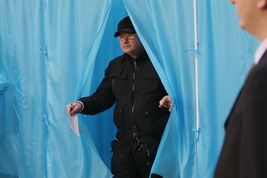 Second round of Ukrainian presidential elections