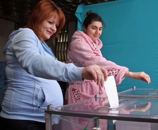 Second round of Ukrainian presidential elections