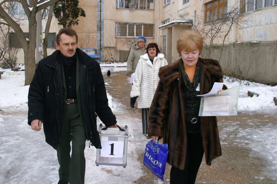 Second round of Ukrainian presidential elections