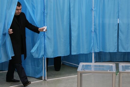 Second round of Ukrainian presidential elections