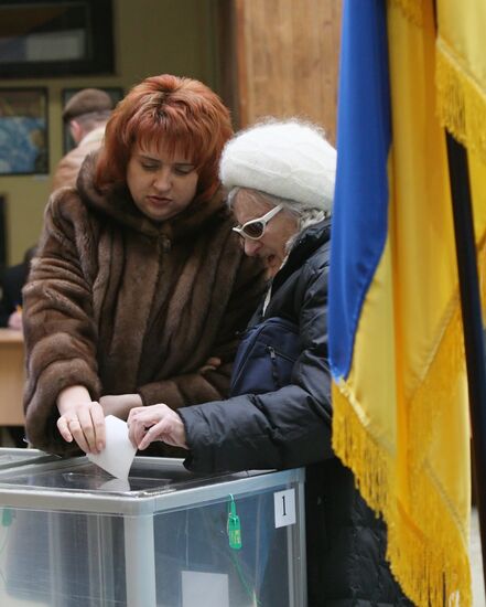 Second round of Ukrainian presidential elections