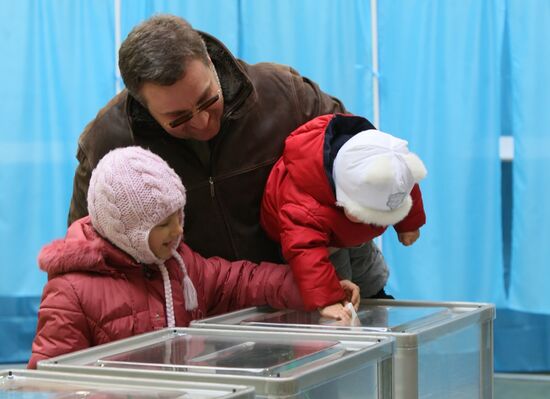 Second round of Ukrainian presidential elections