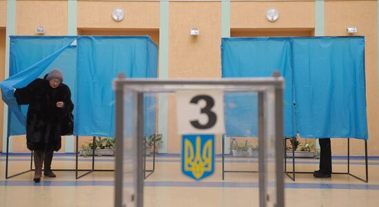 Second round of Ukrainian presidential elections