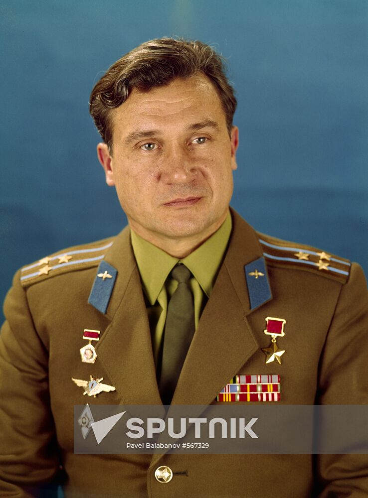 USSR pilot-cosmonaut Anatoly Filipchenko