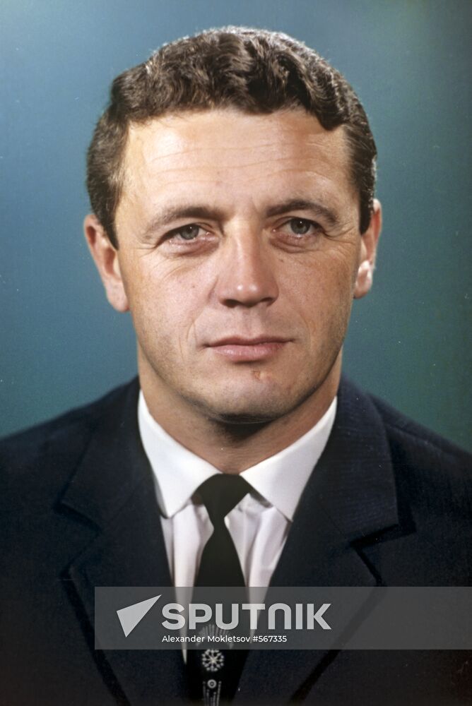 USSR pilot-cosmonaut Vladislav Volkov