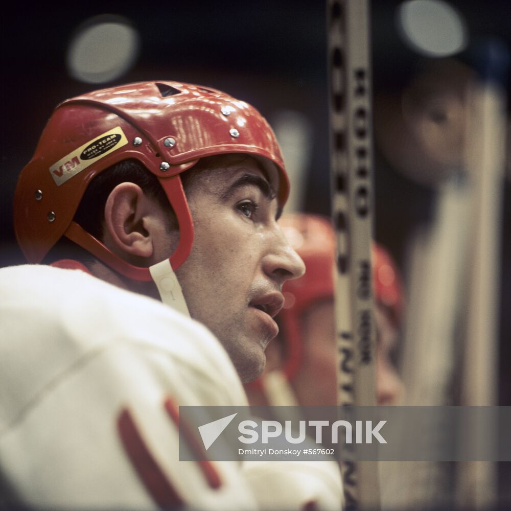 Hockey player Anatoly Firsov