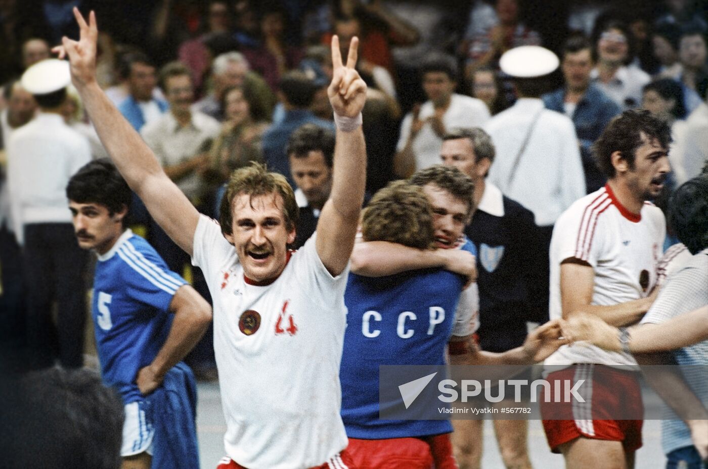 1980 Olympic Games. Handball. USSR vs. Yugoslavia