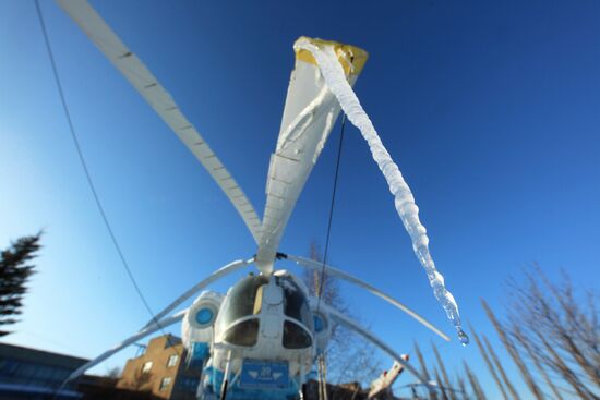 Flight-tester center of Kumertau aircraft manufacturing plant