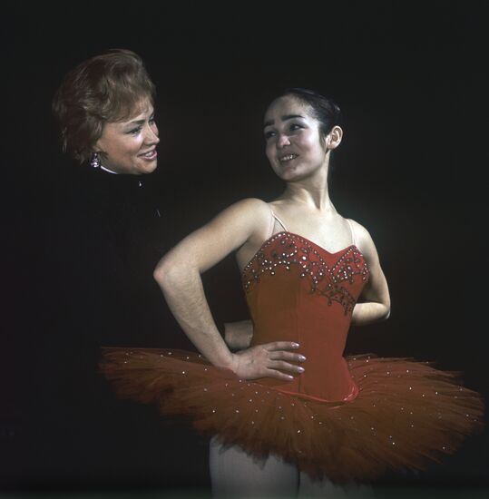 Ballet dancer Gyuzel Apanaeva