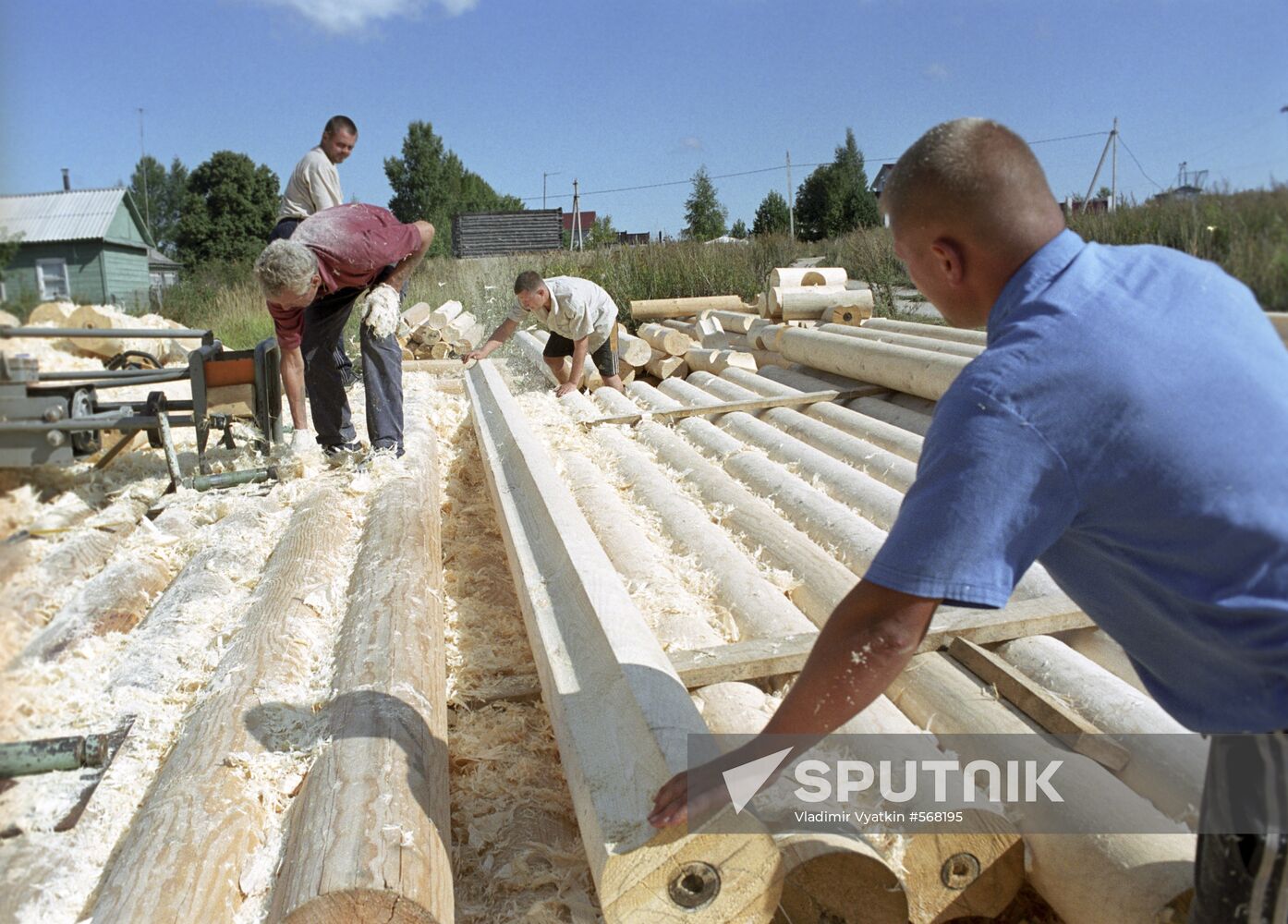 Building new village house