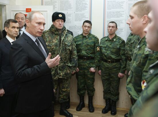 Putin in Volga Federal District