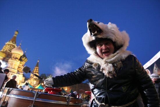 Muscovites celebrate Jolly Maslenitsa festival
